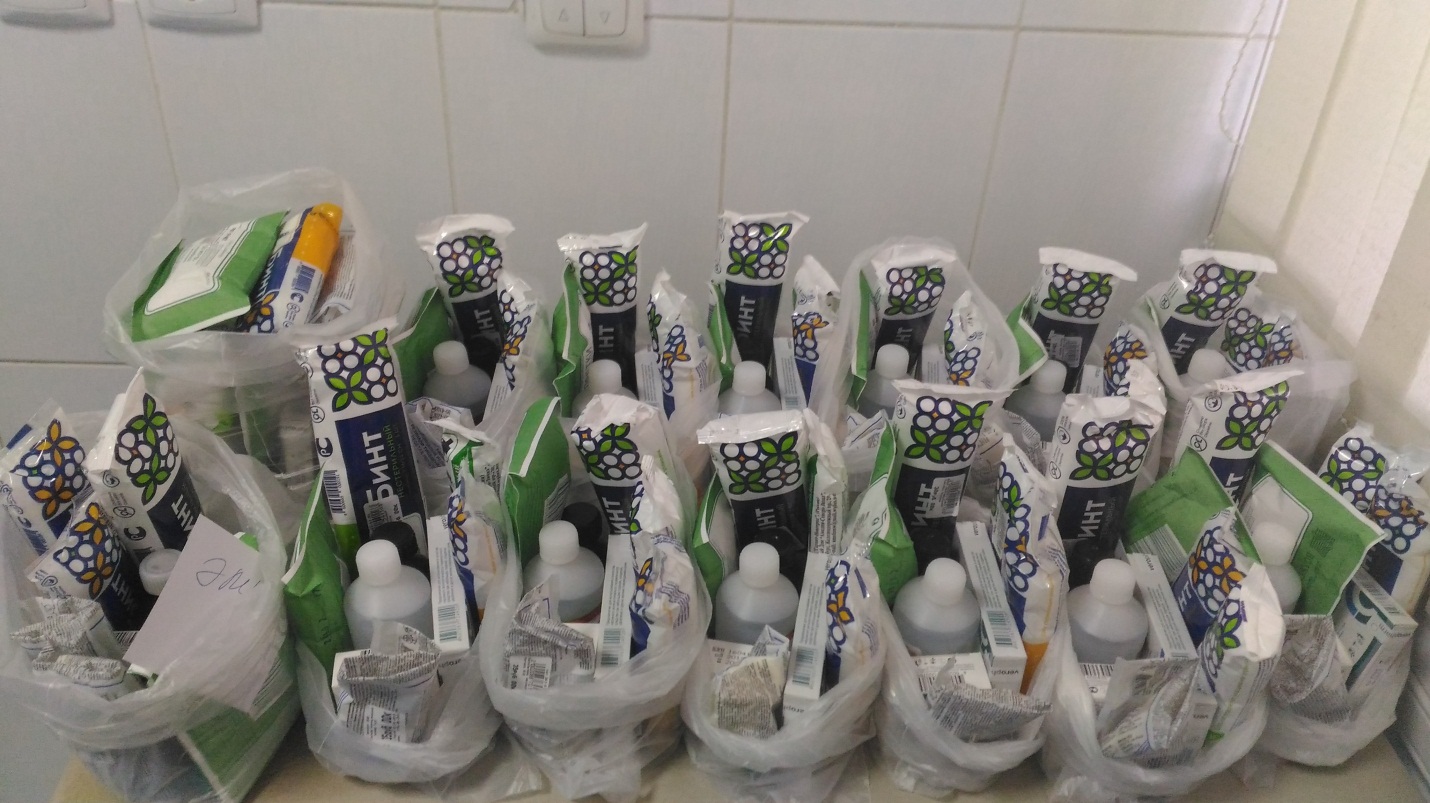 Пополнение аптечек первой помощи