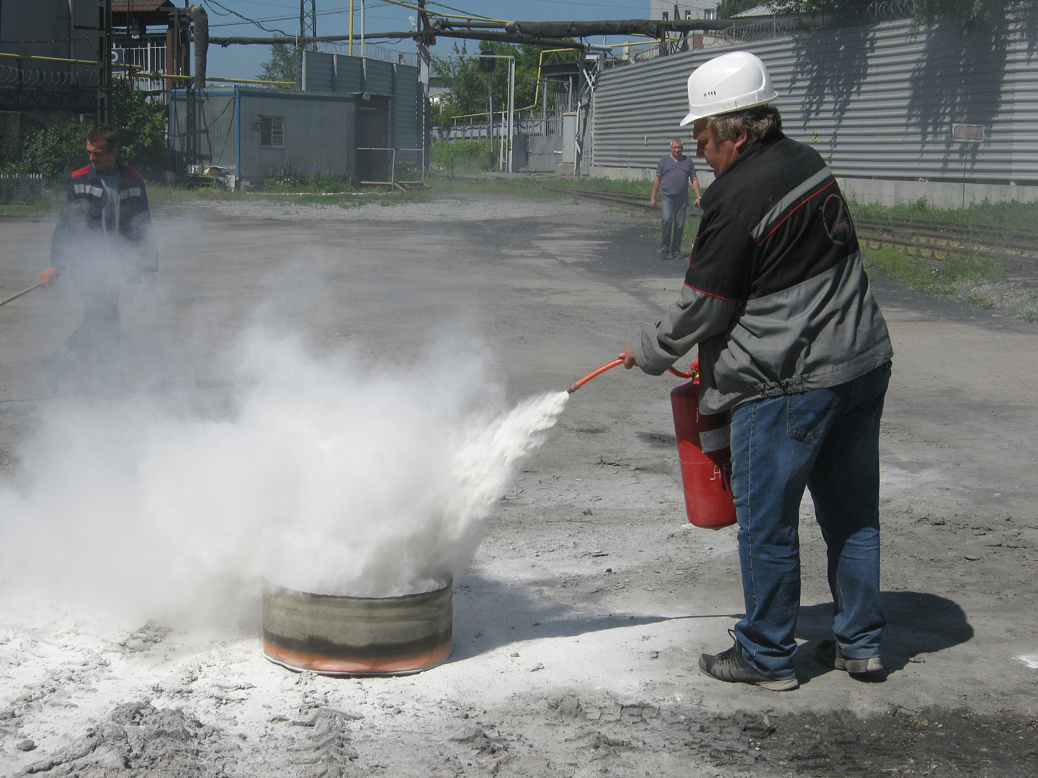 К борьбе с огнем готовы