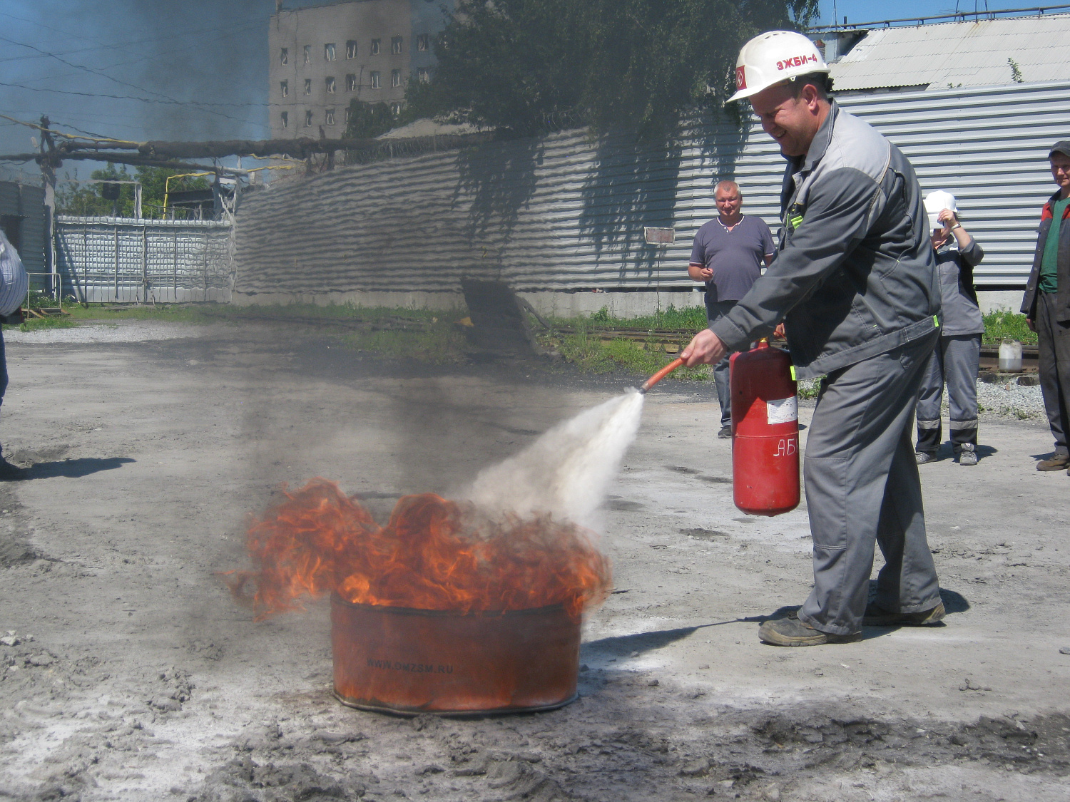 К борьбе с огнем готовы